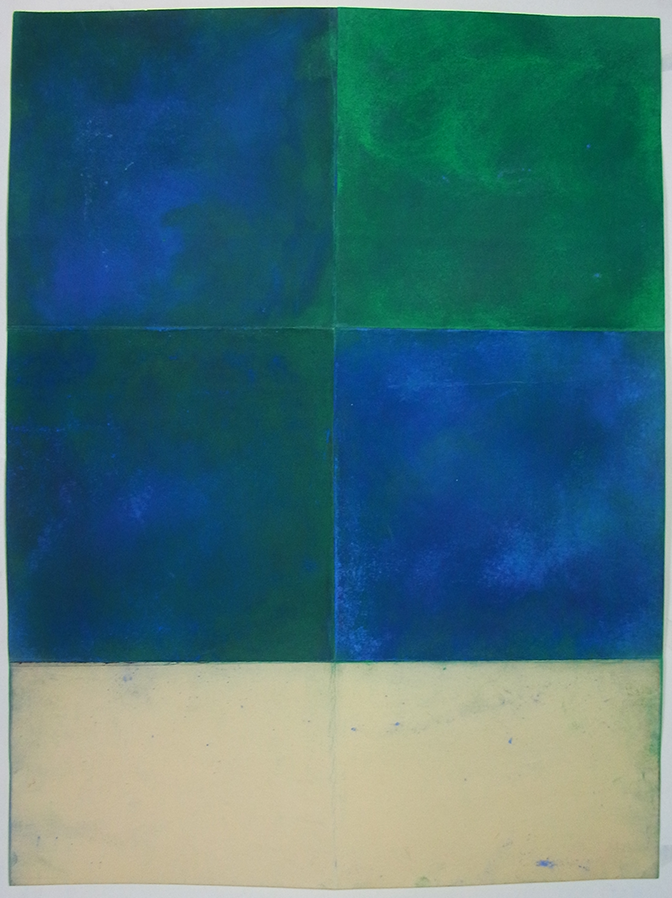 真作】絵画 原よしえ 日本画（色紙） 優美なホタルブクロ 繊細な筆致 W8 真